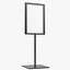 Tabletop sign holder 4