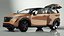 Luci Nissan Ariya accese truccate