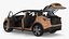 Luci Nissan Ariya accese truccate