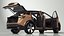 Luci Nissan Ariya accese truccate