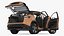 Luci Nissan Ariya accese truccate