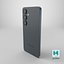 3D Samsung Galaxy S25 Blueblack model