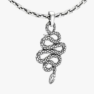 High jewelry Snake pendant necklace 2025 P24 3D print model 3D model