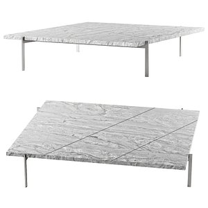 Coffee table PK61 by Poul Kjærholm Fritz Hansen