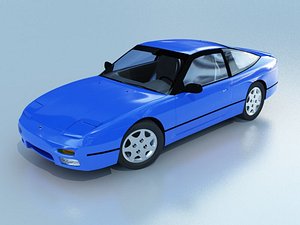 nissan 240sx 3d model