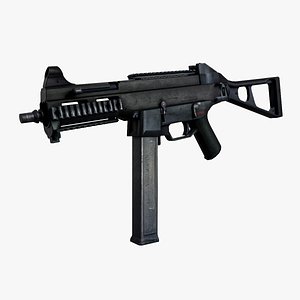 3D UMP-45 model