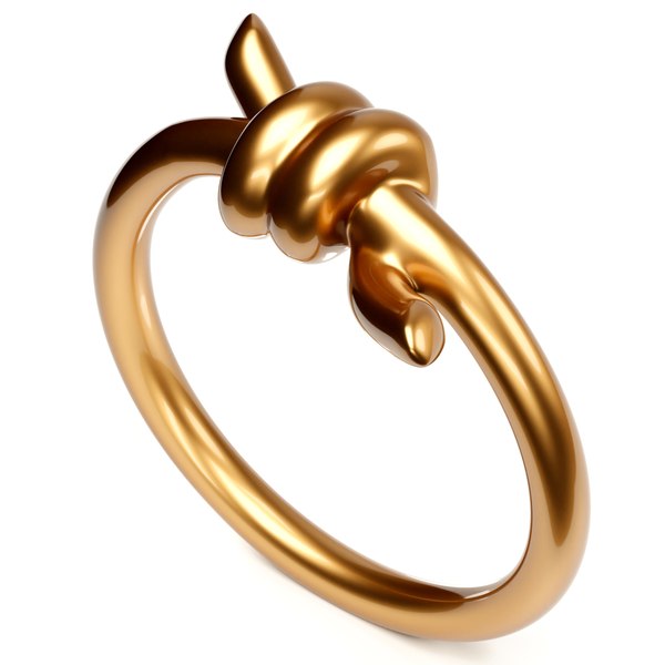 3D Knot Ring model - TurboSquid 1838492