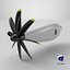 Futuristic Hydrogen Aircraft Engine Gen