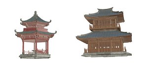 Chinese temple 3D