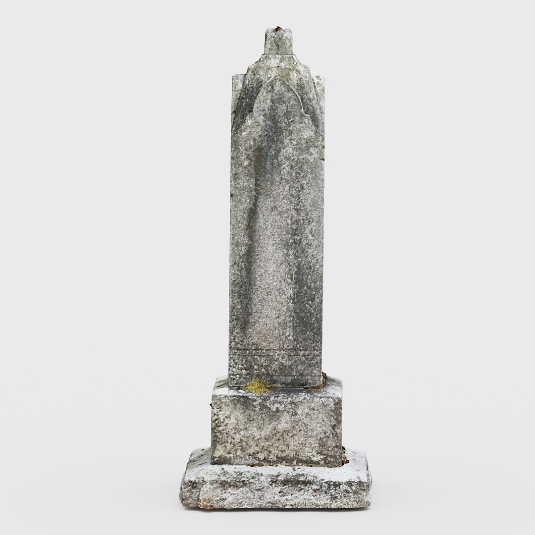 3D 3d Scanned Tombstone 03 Model - TurboSquid 1995082