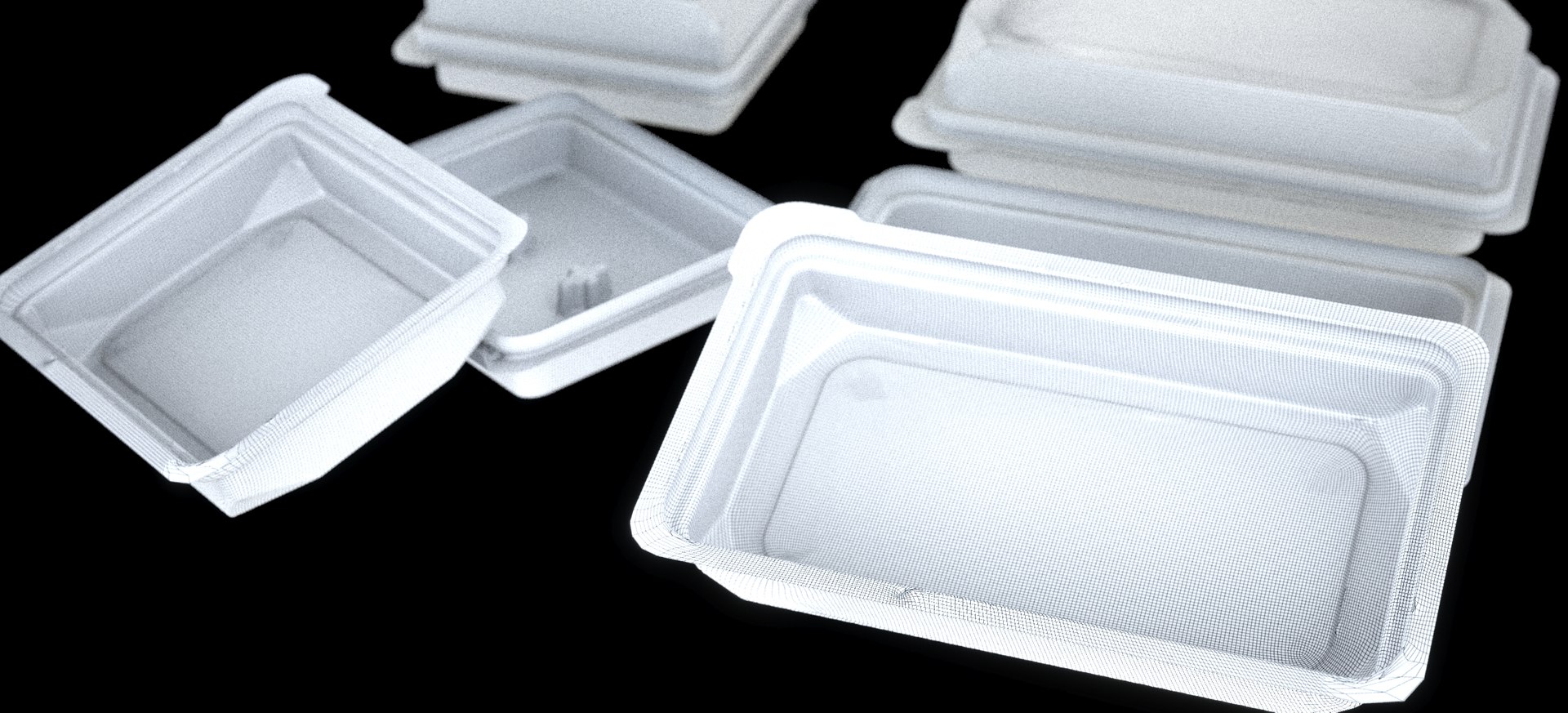 3D PETE 6BINS FOOD PACKAGE 2024 VER001 FBX TurboSquid 2293963
