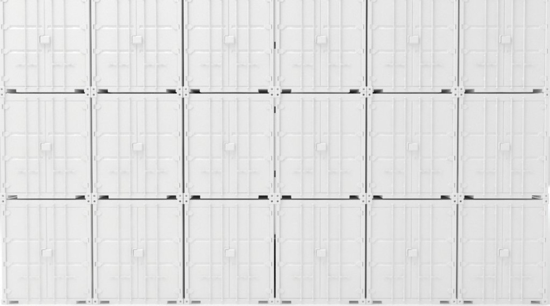 3ds shipping container stack