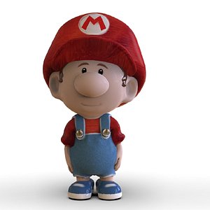 Modello 3D Cappello Super Mario - TurboSquid 1843812