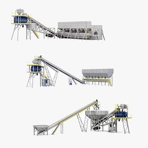 Ready Mix Concrete Plants Machines Collection