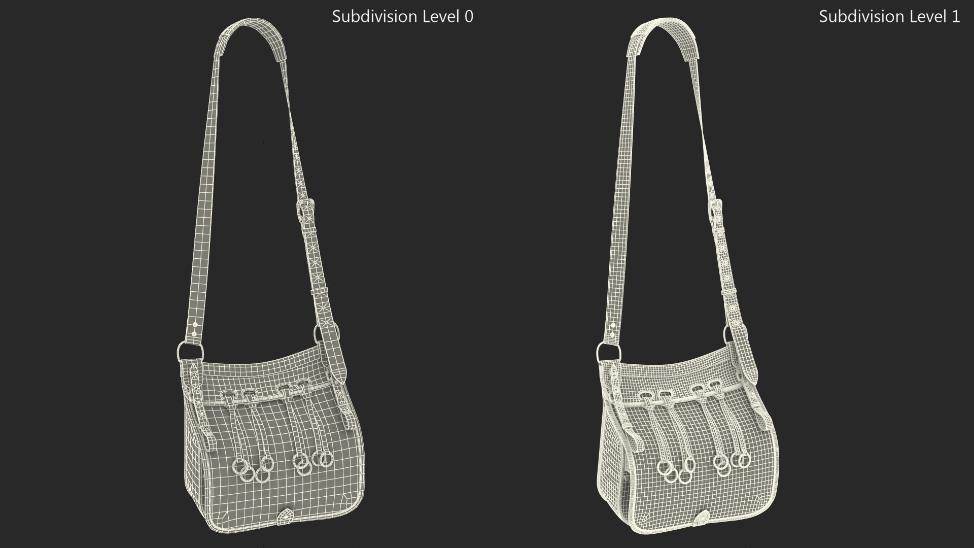 The Hunt Black Convertible Hand or Shoulder Bag