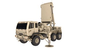 ANTPQ-53 Counterfire radar model