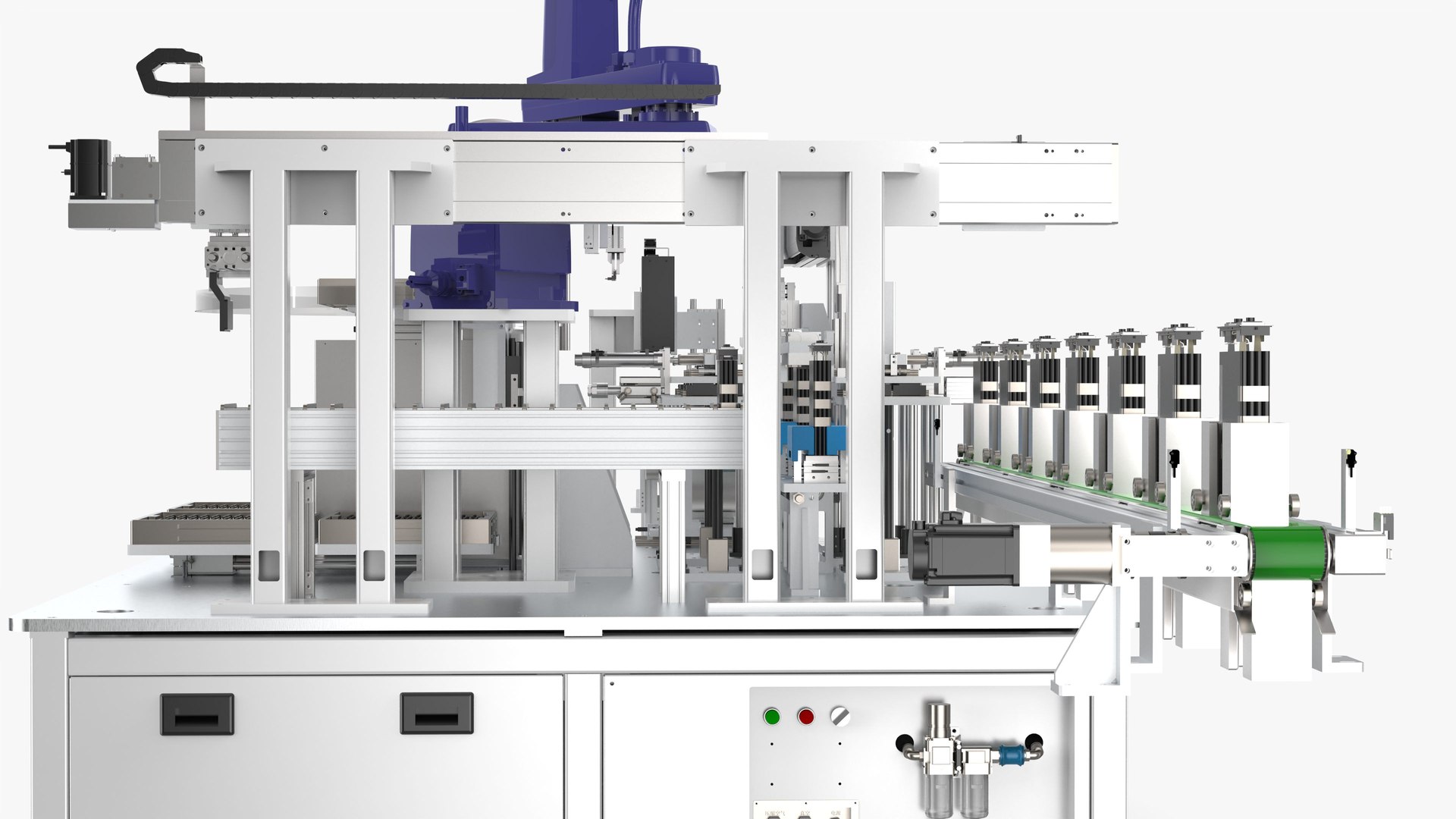Automatic Battery Cells Folding And Holding Machine 3D - TurboSquid 2440732