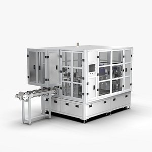Automatic Battery Cells Folding and Holding Machine 3D