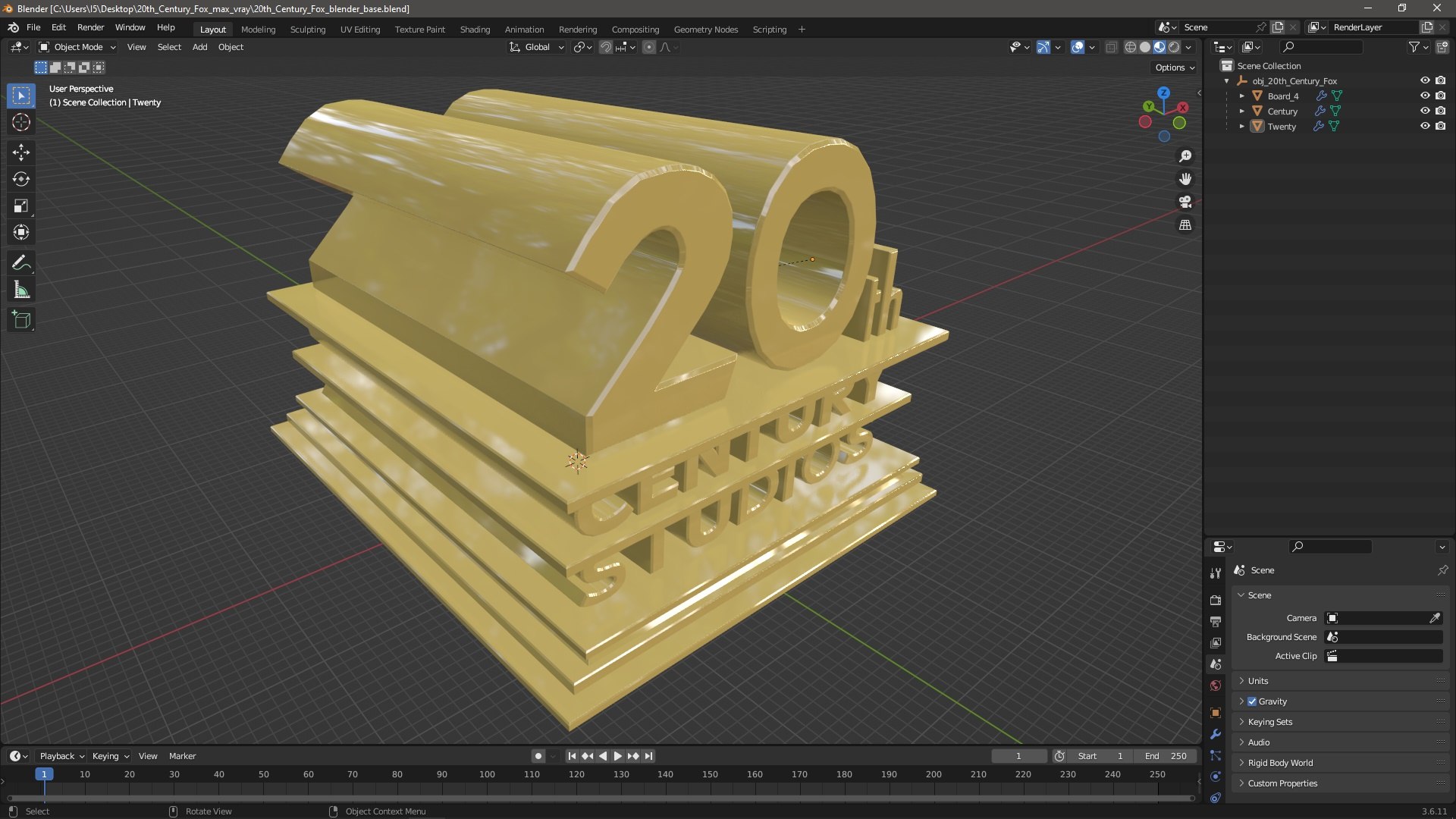 3D 20th Century Fox model https://p.turbosquid.com/ts-thumb/3O/GHbkSY/1w/20th_century_fox_1001/jpg/1734530170/1920x1080/fit_q87/2759b96a7c7cb310e4c553707b6b6c8ae26e578c/20th_century_fox_1001.jpg