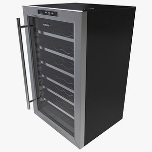 3ds max bottle wine cooler newair