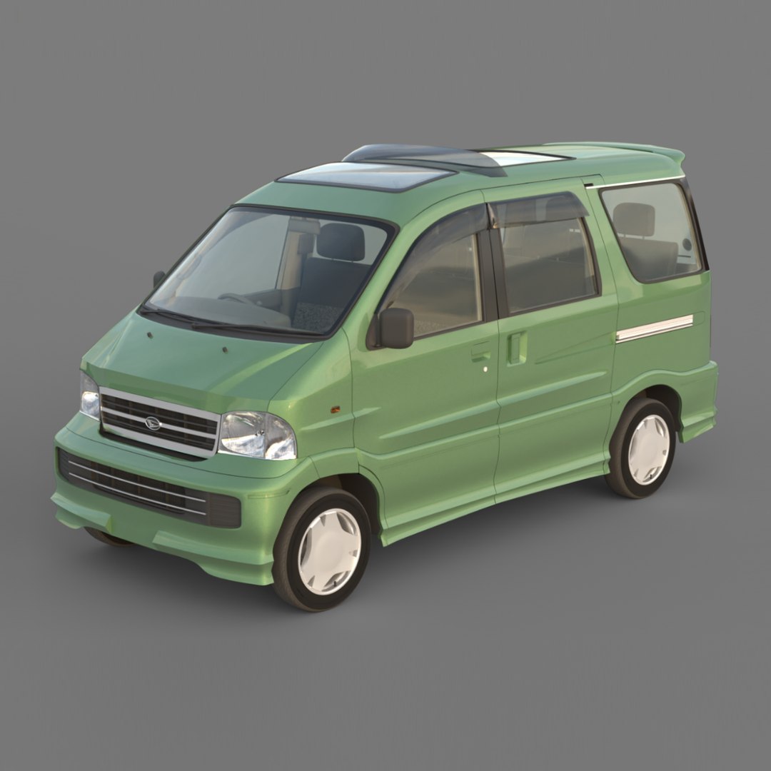 Daihatsu Atrai 7 2000 3D Model - TurboSquid 2211792