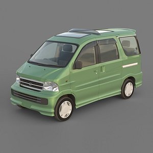 Daihatsu Atrai 7 2000 3D model