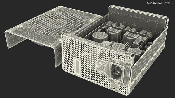 3D disassembled pc atx modular model - TurboSquid 1546146