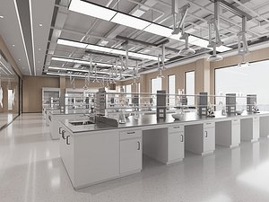 laboratory 3D model