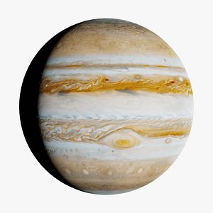 3D Jupiter 3D Model model