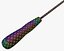 Raspa tagliata a taglio circolare in legno Rattail