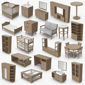 20 Furniture Models Collection