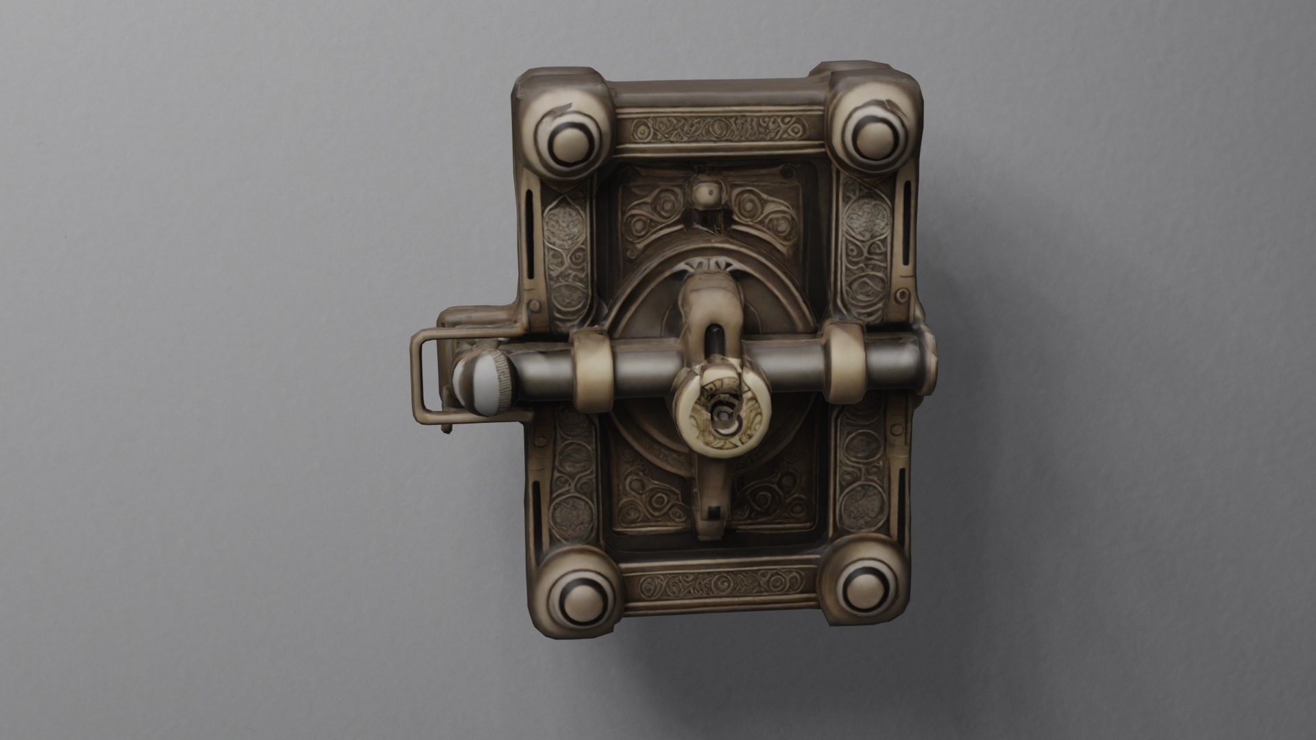 Antique Lock Mechanism 3D Model - TurboSquid 2330155