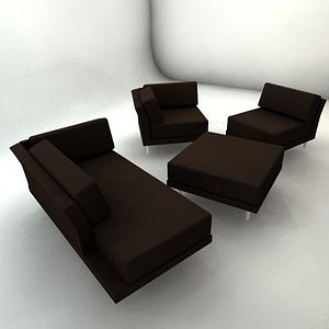 3ds max habitat sofa