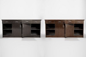 cupboard low-poly vr ar 3D model