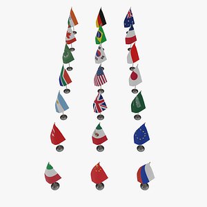 Flags Of G 20 Countries