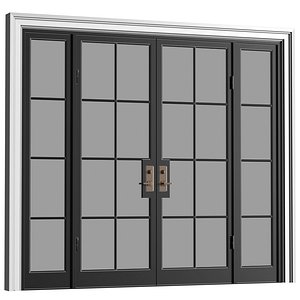 Entrance Outdoor modern street Front Doors 3D model