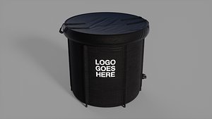 Ice Bath Cinema 4D Octane