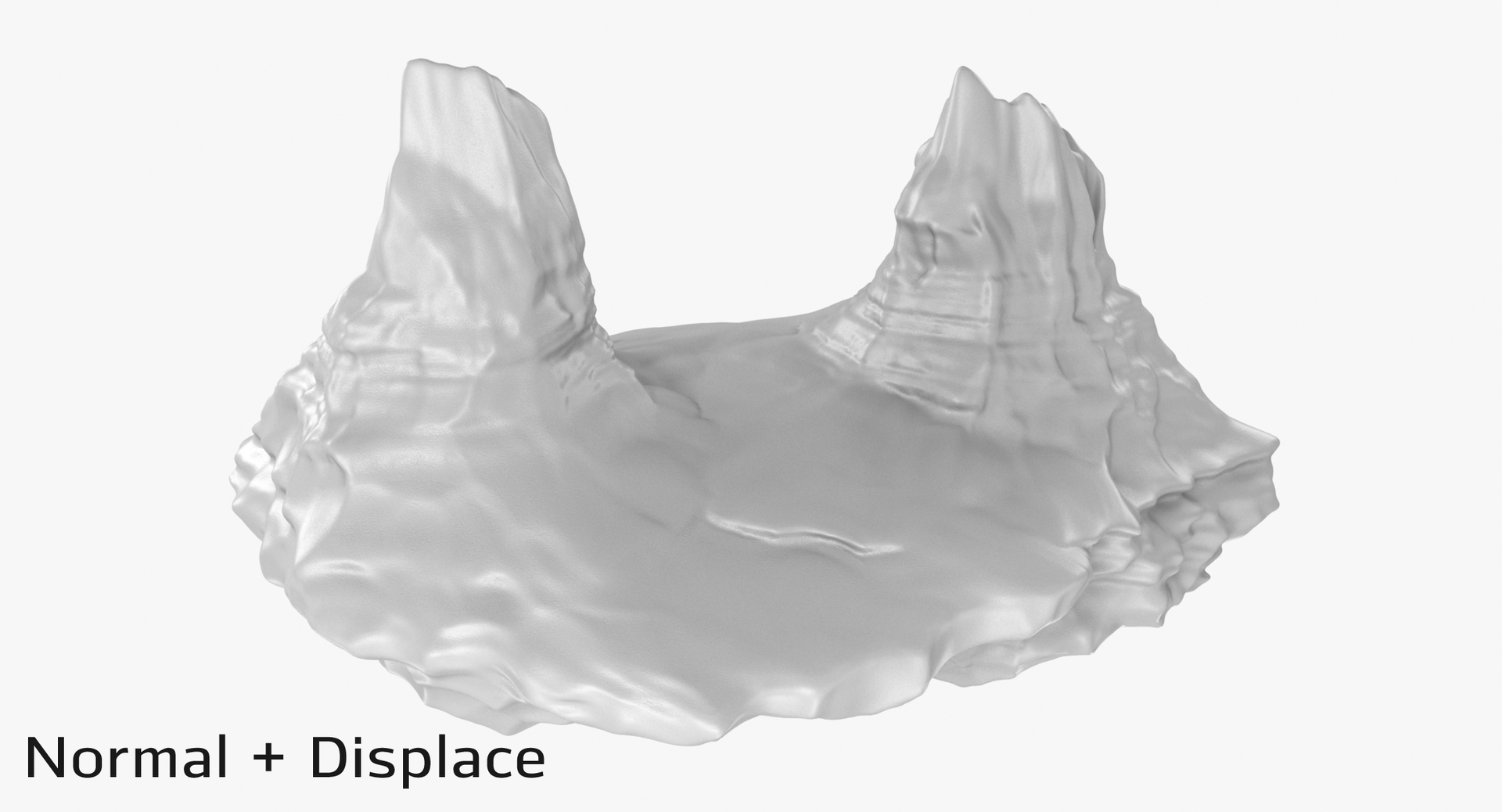 3D iceberg 7 model - TurboSquid 1354350