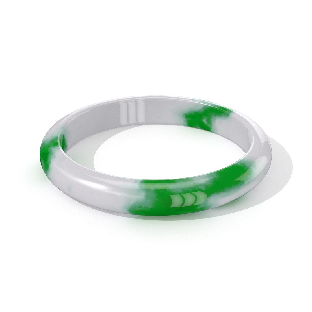 Bracelet Band Jade Model TurboSquid 1380602
