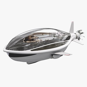 Futuristic Airship Concept
