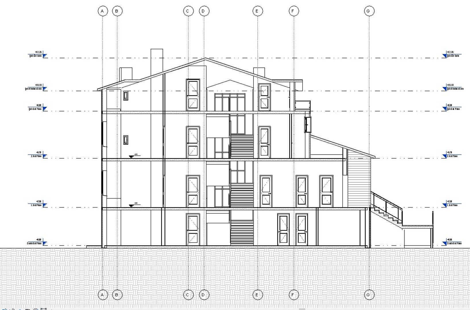 3D residential story penthouse roof house - TurboSquid 1383537