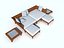 Gloster Estrada teak deep seating