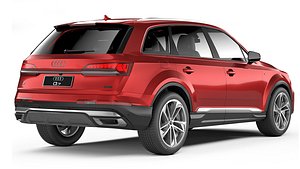 3D model Audi Q7 S-Line 2020