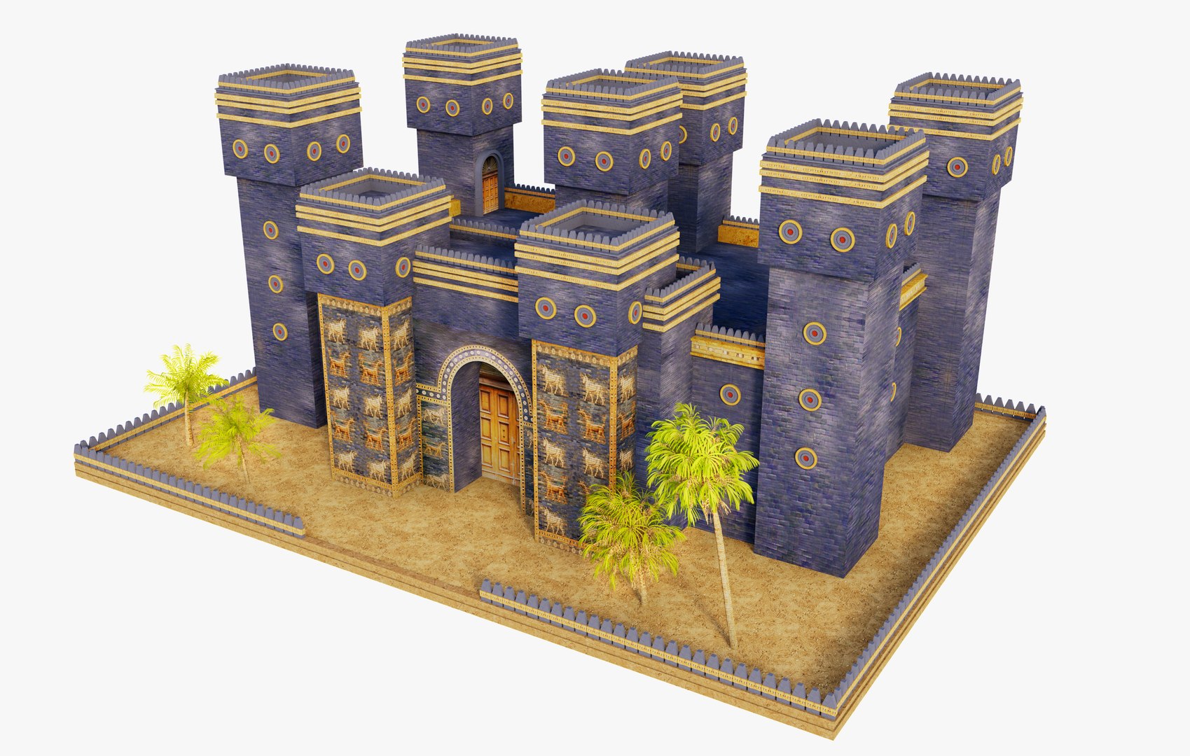 Ishtar Babylon Palace 3D model https://p.turbosquid.com/ts-thumb/3P/CWjmdi/Cw/palace3/jpg/1771417578/1920x1080/fit_q87/94eaae2f05d54f6308dd6c8f5b79d6e8e55f7f9e/palace3.jpg