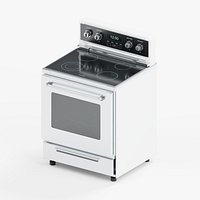 Residential Electric Range With Oven Interior
