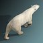 polar bear rigged 3d max