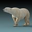 polar bear rigged 3d max