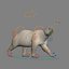 polar bear rigged 3d max