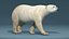polar bear rigged 3d max