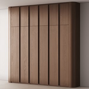 644 cabinet furniture 28 modular wardrobe cupboard CORONA 2024 3D model